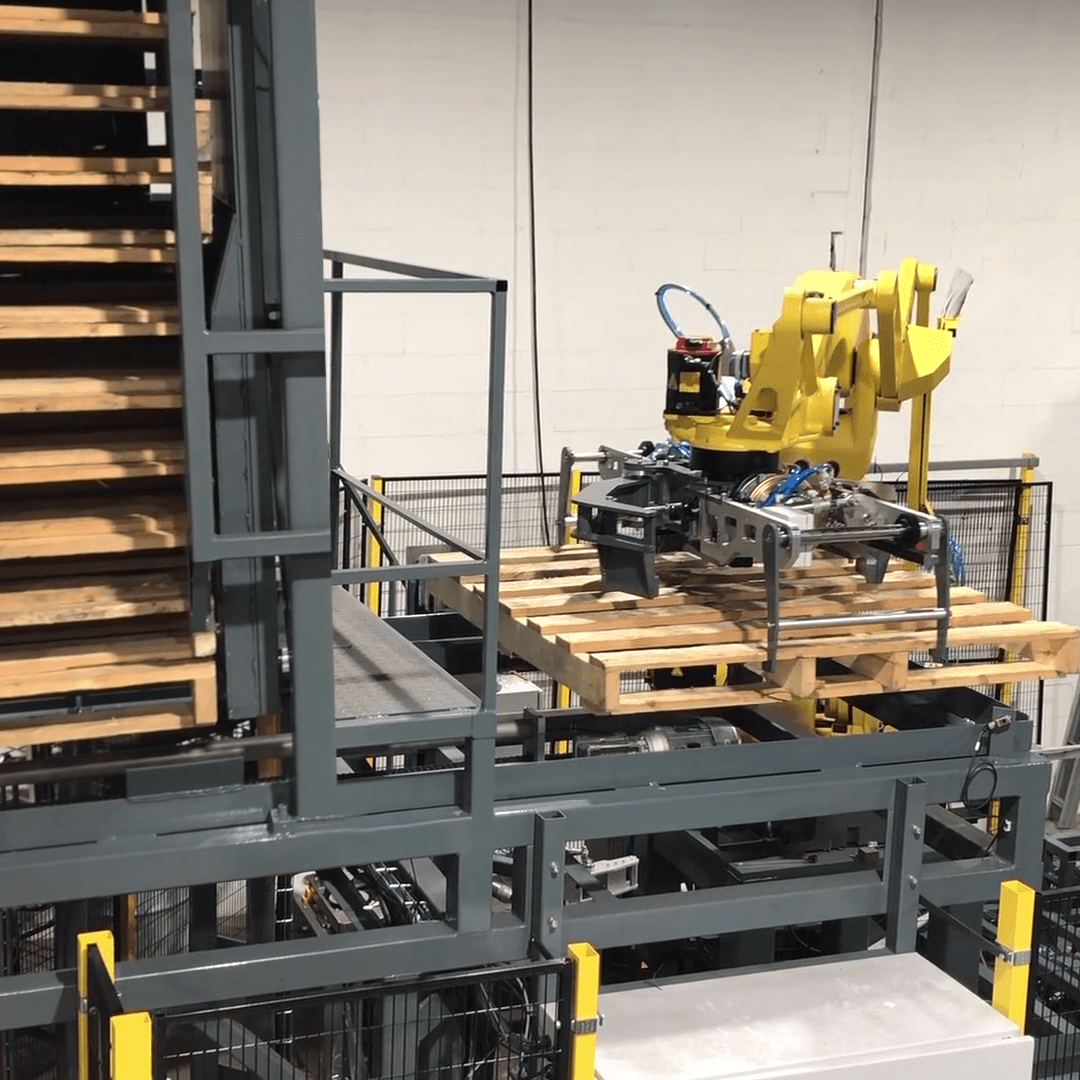 Automatic palletizing