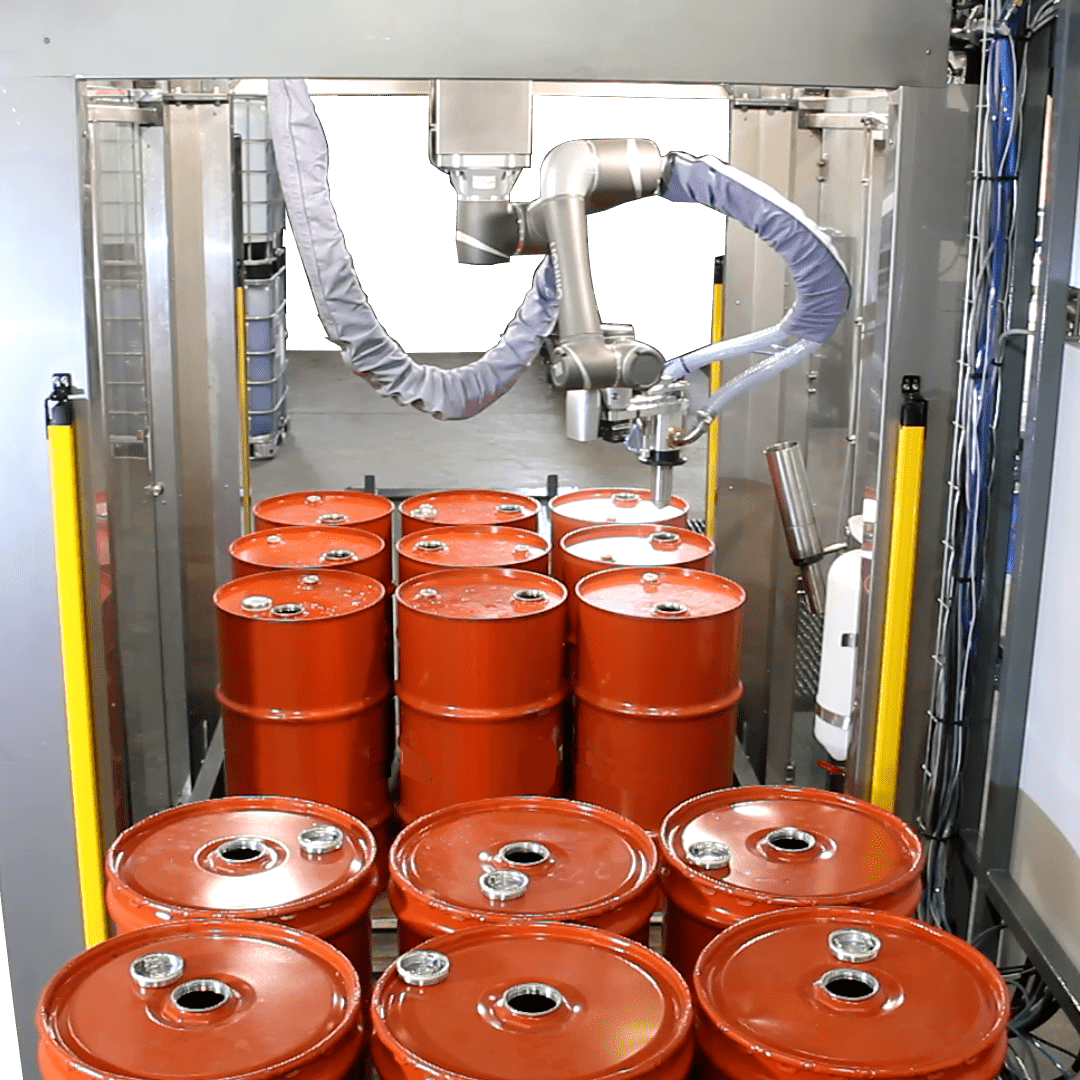 Robotic Drum Filling Machine