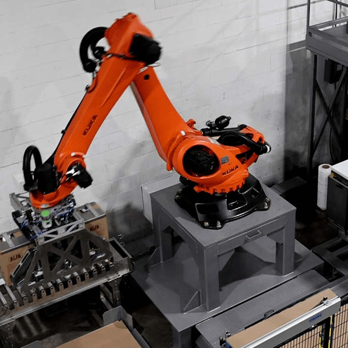 Automatic palletizing