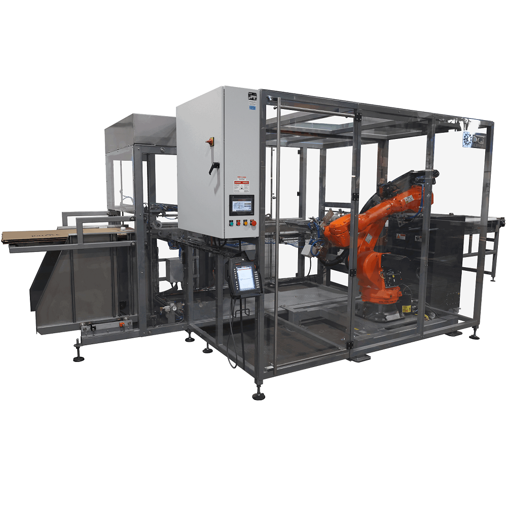 Automatic robotic box cutting machine